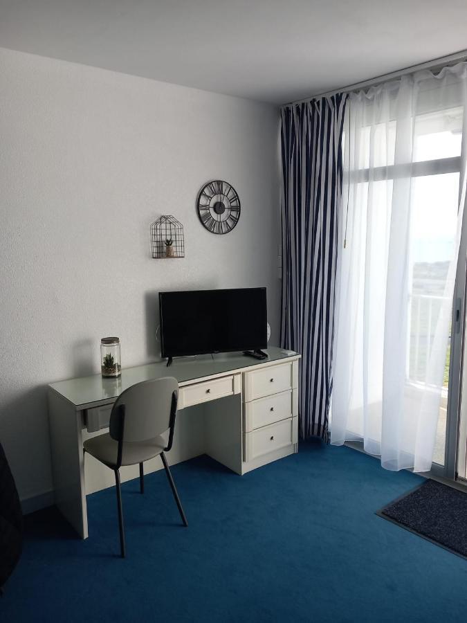 Grand Studio Vue Mer Dans Residence Des 3 Iles Pres De La Thalasso Quiberon Extérieur photo